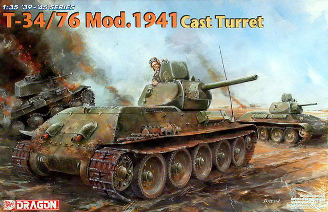 Dragon - T-34/76 Mod.1941 Cast Turret