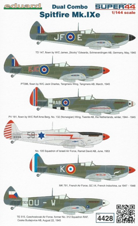 Eduard Bausätze - Spitfire Mk. IXe