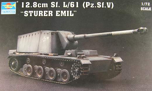 Trumpeter - 12,8cm SfL/61 Sturer Emil