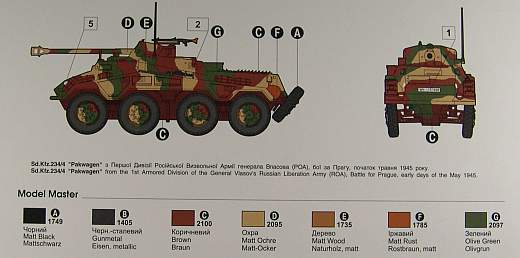 Roden - Sd.Kfz. 234/4 Pakwagen