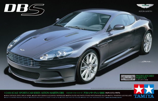 Aston Martin DBS Tamiya Nr. 24316 Modellversium Kit Ecke