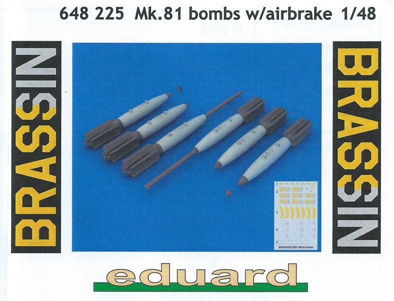 Eduard Brassin - Mk.81 bombs w/airbrake