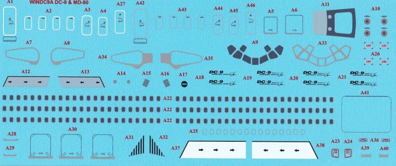 TwoSixModels - Austrian Airlines Douglas DC-9-32/51