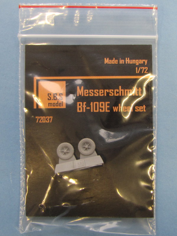 S.B.S Model - Messerschmitt Bf-109E wheel set