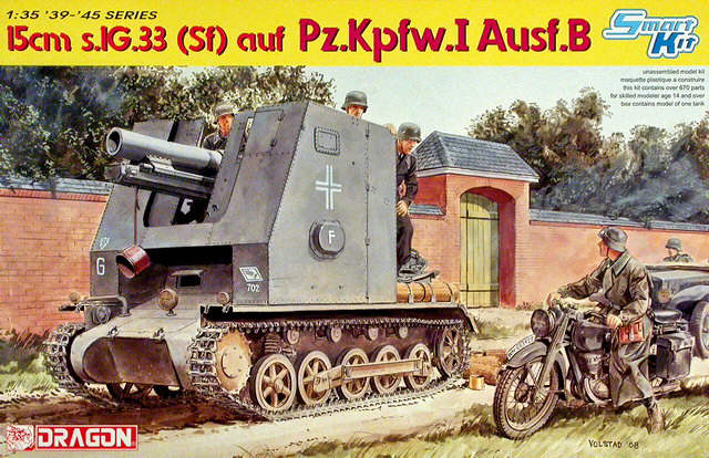 Dragon - 15cm s.IG.33 (Sf) auf Pz.Kpfw.I Ausf.B