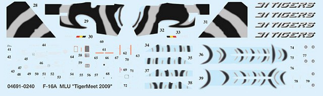 Revell - Lockheed Martin F-16 MLU "Tigermeet 2009"