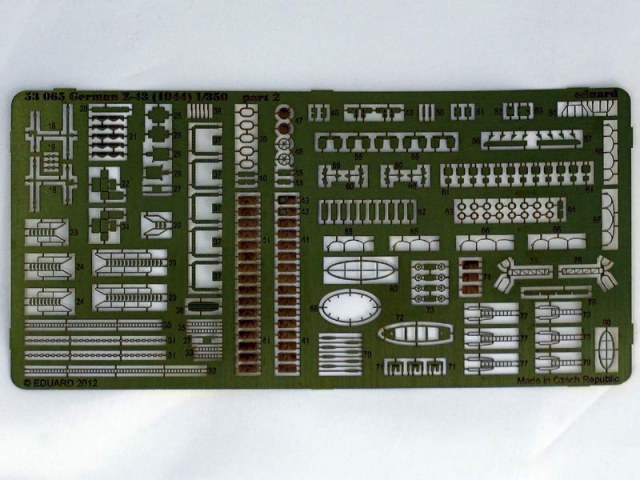 Eduard Ätzteile - German Z-43 (1944)