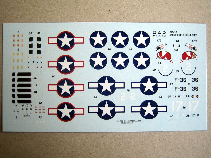 Platz - F6F-3 Hellcat