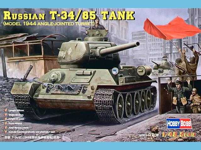 HobbyBoss - T-34/85 (Model 1944 / Angle-Jointed Turret)