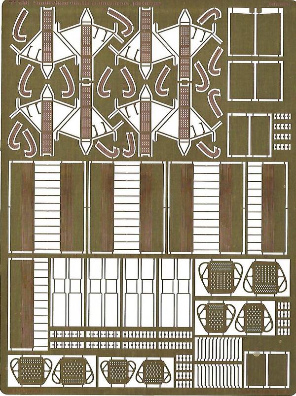 Eduard Ätzteile - Sunderland Mk. III maintenance platforms