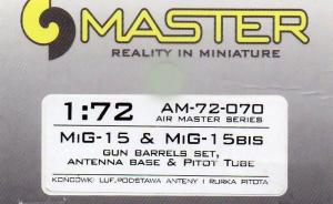 Bausatz: MiG-15 & MiG-15bis gun barrels set