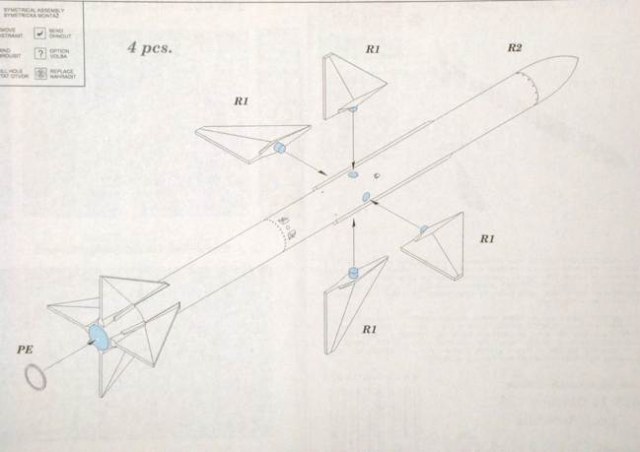 Eduard Brassin - AIM-7E Sparrow 1:48