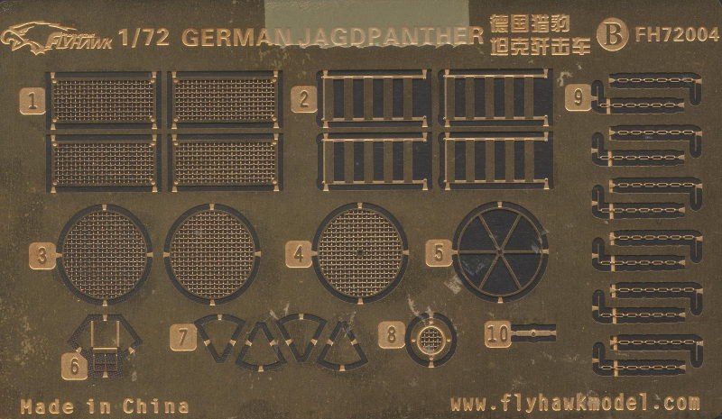 FlyHawk - German Sd.Kfz.173 Jagdpanther (Late Production)