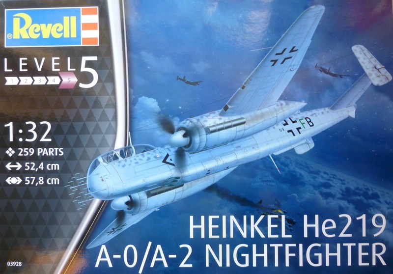 Revell - Heinkel He219 A-0/A-2 Nightfighter