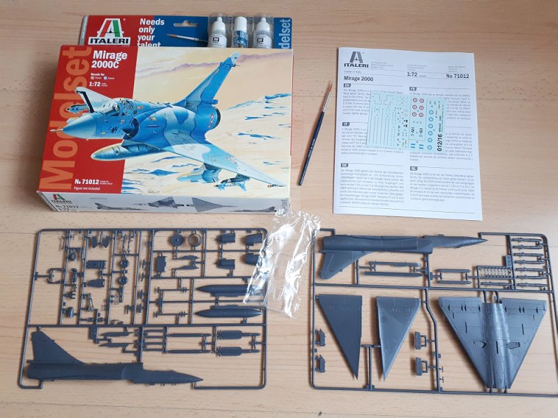 Italeri - Mirage 2000C Modelset