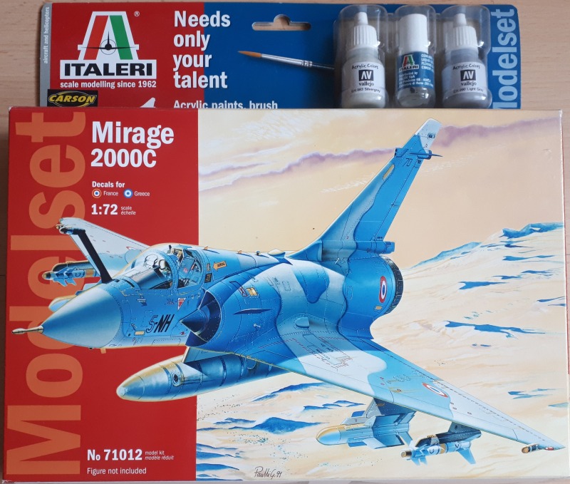 Italeri - Mirage 2000C Modelset