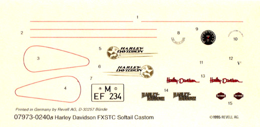 Revell - Harley Davidson Softail Custom