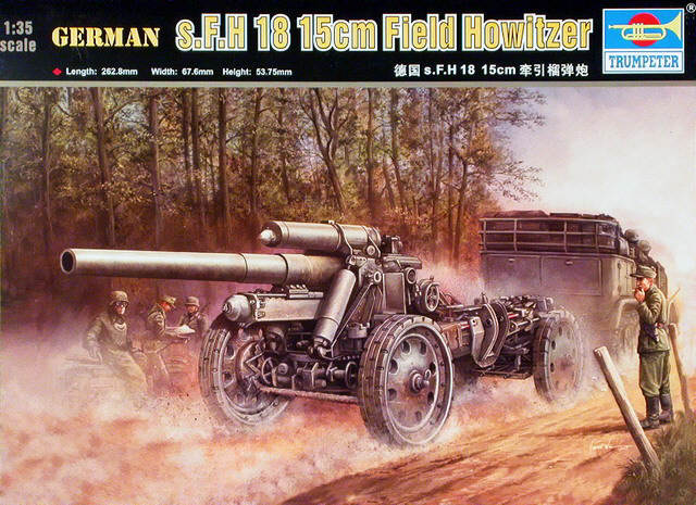Trumpeter - German s.F.H 18 15cm Field Howitzer