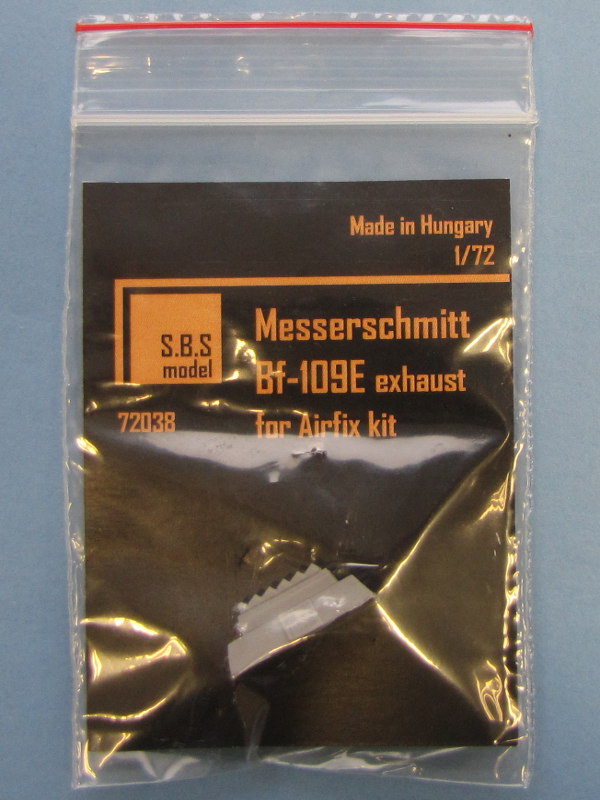 S.B.S Model - Messerschmitt Bf-109E exhaust