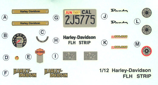Imai - Harley Davidson FLH Strip Type