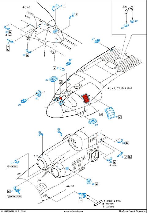 Eduard Ätzteile - Mi-26 Halo Exterior