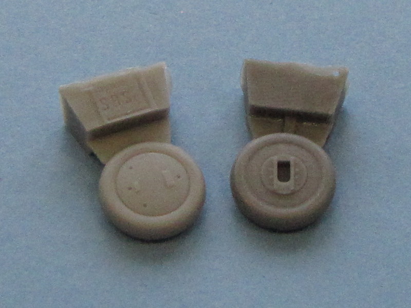 S.B.S Model - Gloster Gladiator wheels set (covered)