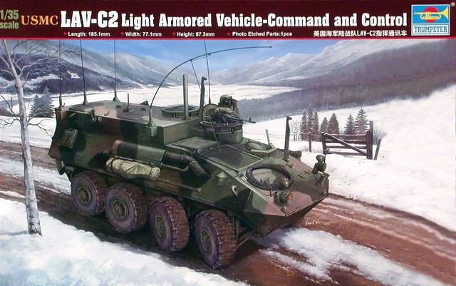 Trumpeter - USMC LAV-C2 Light Armored Vehicle-Command and Control