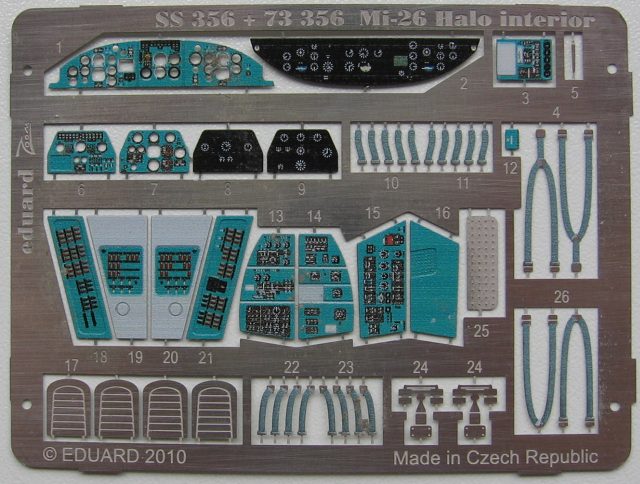 Eduard Ätzteile - Mi-26 Halo Interior