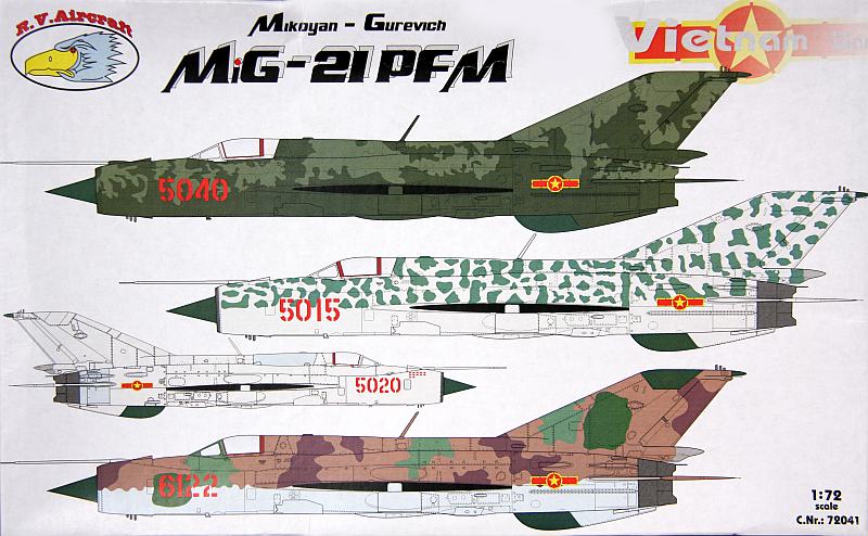 R.V. Aircraft - MiG-21PFM Vietnam War
