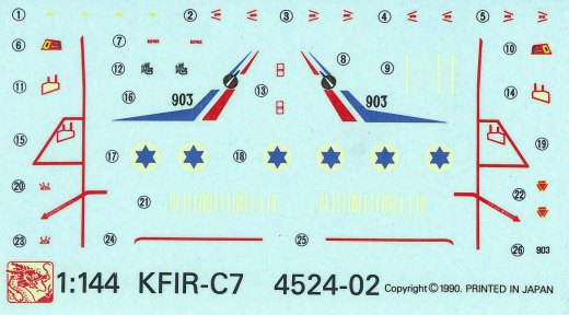 Dragon - Kfir C-7