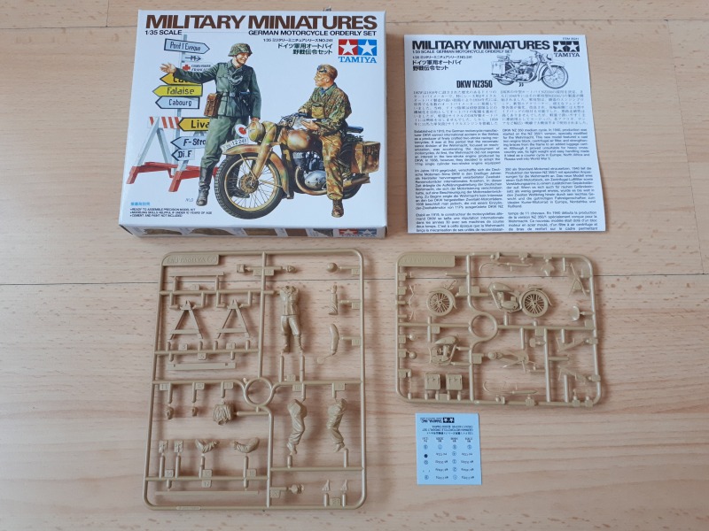 Tamiya - German Motorcycle Orderly