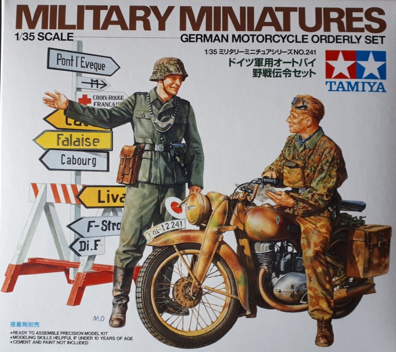 Tamiya - German Motorcycle Orderly