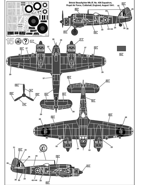 Bristol Beaufighter Mk.IF