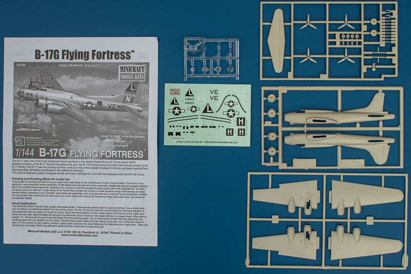 Minicraft Model Kits - B-17G Flying Fortress