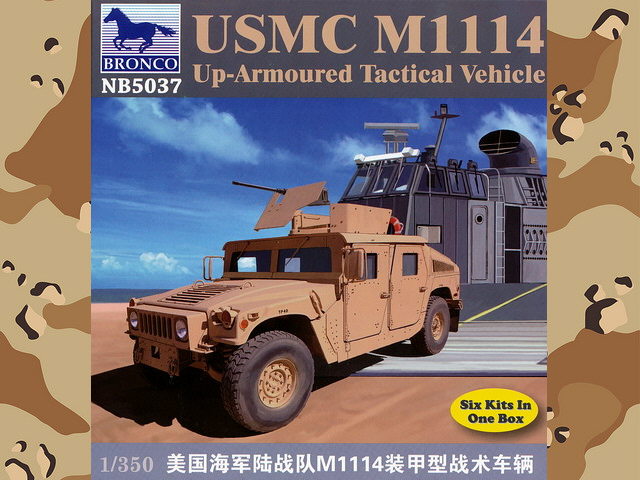 Bronco Models - USMC M1114 Up-Armoured Tactical Vehicle