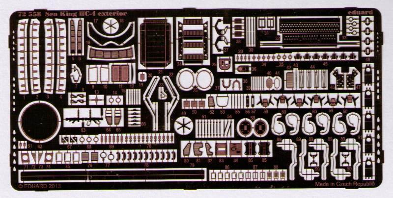 Eduard Ätzteile - Sea King HC-4 exterior