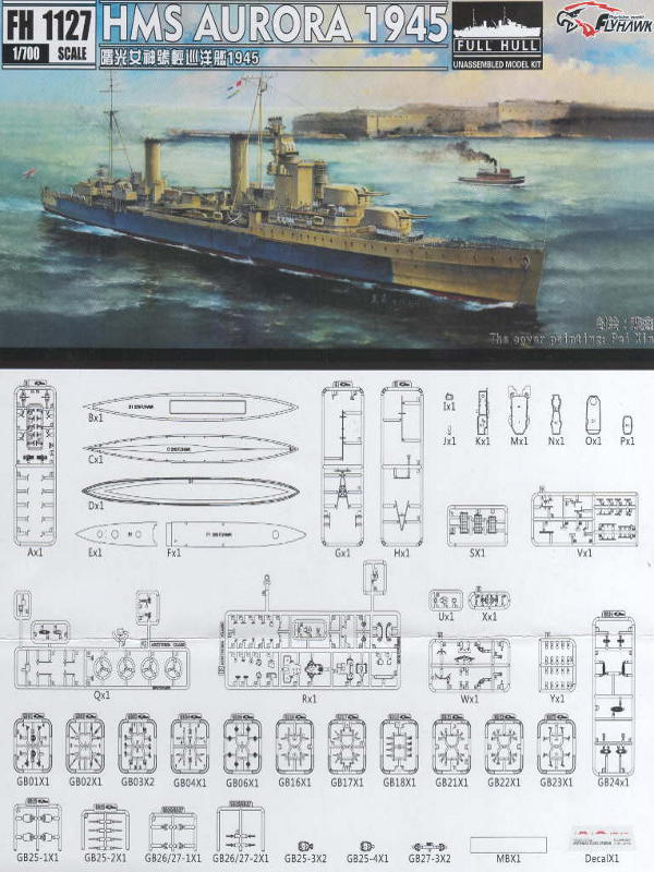 HMS Aurora 1945
