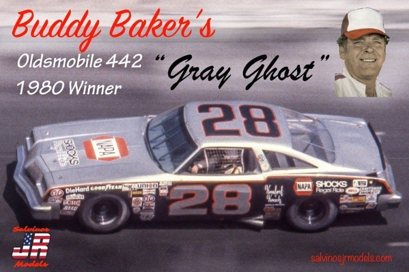 Salvino´s JR Models - Buddy Baker´s Oldsmobile 442 Gray Ghost