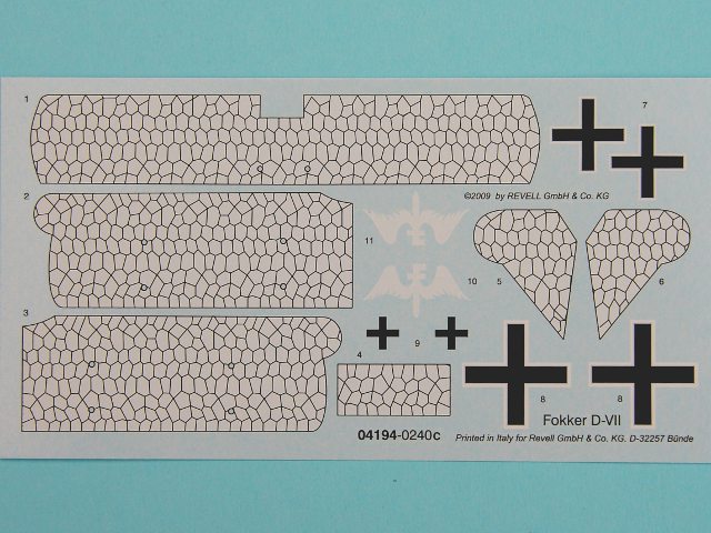 Fokker D VII Model Set