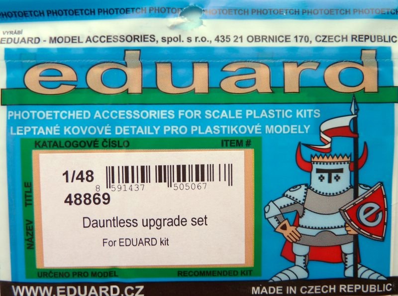 Eduard Ätzteile - Dauntless upgrade set