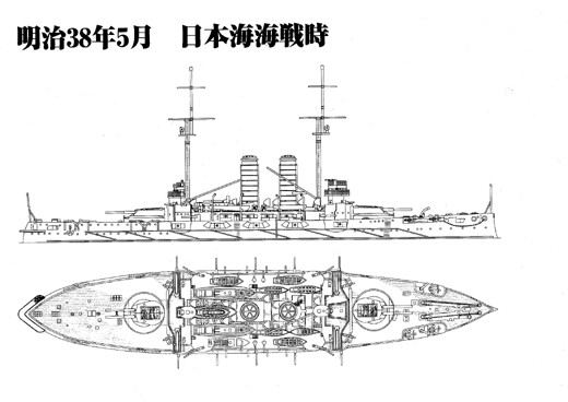 Sealsmodels - Das japanische Schlachtschiff Mikasa