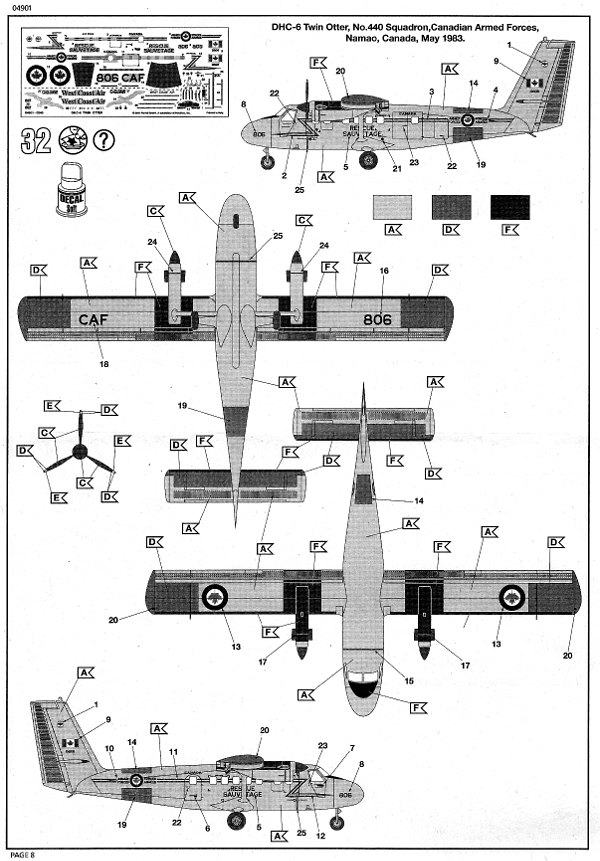 Revell - DHC-6 Twin Otter