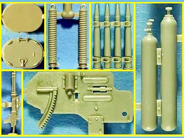 Details mit den Änderungen für die 76er Version des T-34