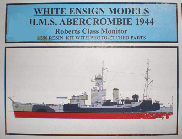 White Ensign Models - H.M.S. Abercrombie 1944