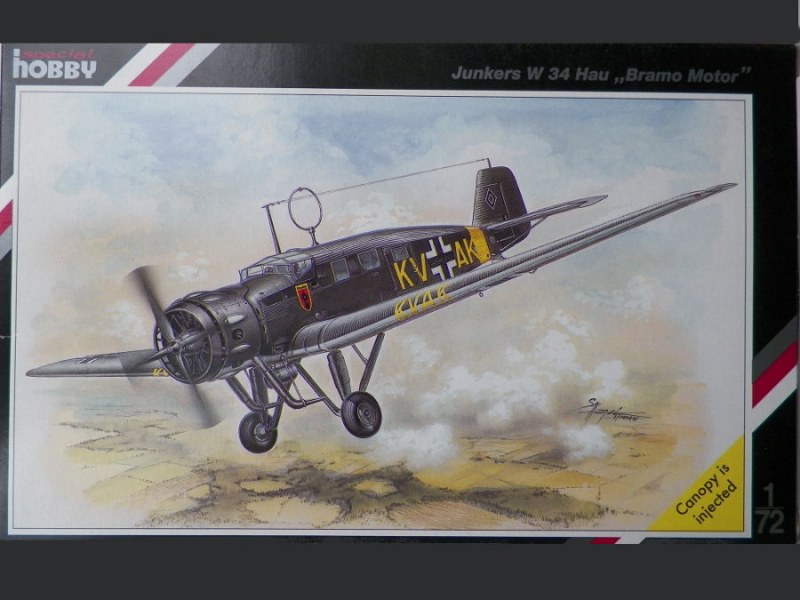 Special Hobby - Junkers W 34 Hau „Bramo Motor“