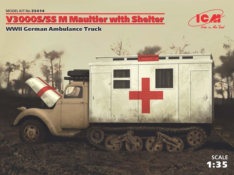 ICM - V3000S/SS M Maultier with Shelter