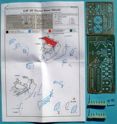 Real Model - Update Set with Blast Shield for LAV III