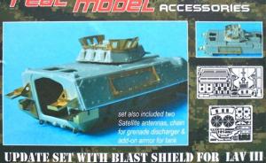 Detailset: Update Set with Blast Shield for LAV III