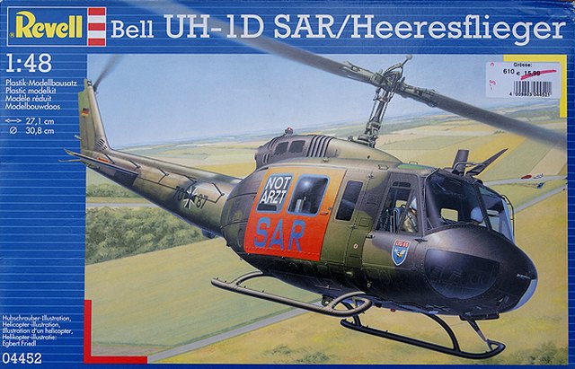Revell - Bell UH-1D SAR/Heeresflieger