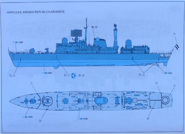 Dragon - HMS Sheffield Typ 42 Destroyer Batch 1